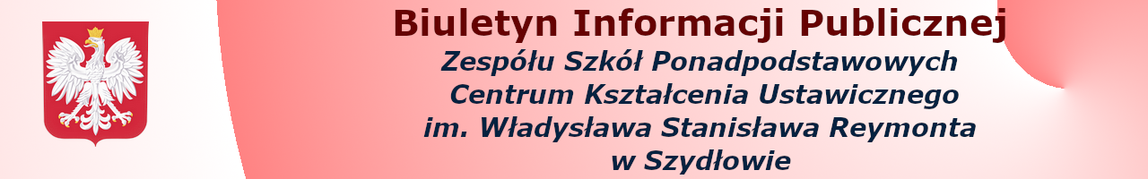 Zespół Szkół Ponadpodstawowych Centrum Kształcenia Ustawicznego w Szydłowie